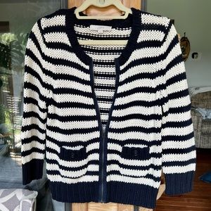 LOFT Cotton Cardigan NWOT